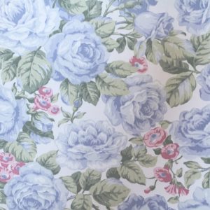 Tessuto stampato  tema  fiori h 180cm