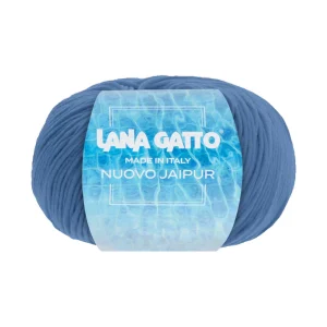 Gomitolo 100% Cotone Makò, Lana Gatto - Tonalità Azzurro