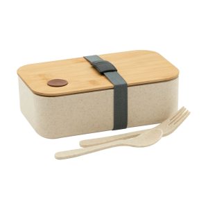 Lunchbox con 2 posate