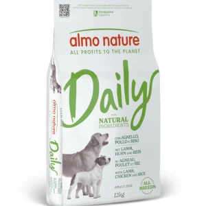 Almo Nature - Daily Dog - All Breeds - Adult - Agnello, Pollo e Riso - 12kg