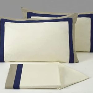 Completo Letto Ever in Percalle Bordo Applicato – Ennekappa