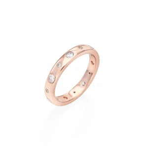 Fede Zirconi Incastonati Rosè