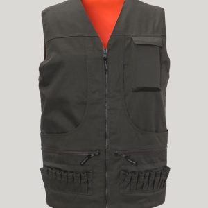 Gilet caccia reversibile alta visibilità con cartucciera RS Hunting 707/B