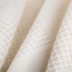 Tela nido d’ape da ricamo pura lana