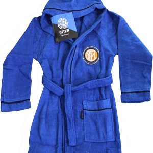 Accappatoio adulto Inter in microspugna