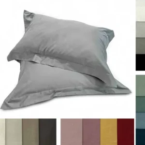 Set 2 Federe con Volani in Raso di Cotone 300 TC – Linea Giotto Cavalieri