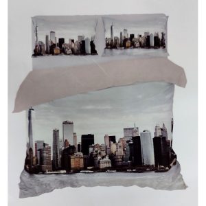 Copripiumino 100% cotone disegno District linea Sandy da Novia