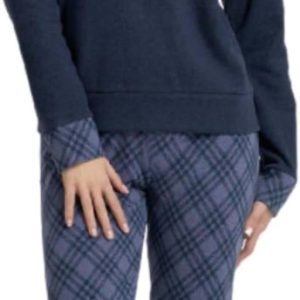 Galeone – Biancheria e Tessuti Pigiama Donna invernale Linea Prestige Colore Blu