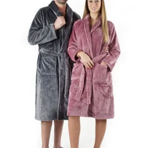 Vestaglia Unito Ellux  effetto cachemire unisex di Jolie Firenze